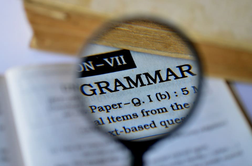english grammar